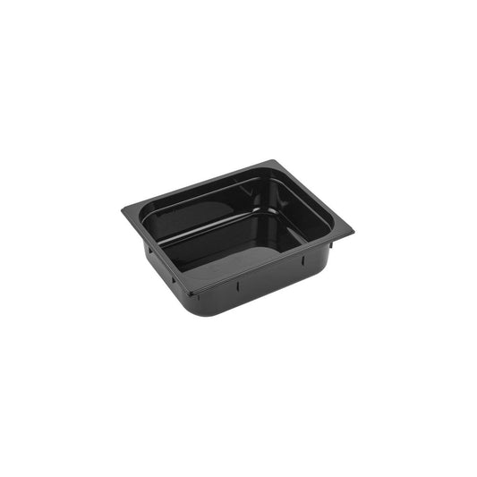 GASTRONORM PAN- POLYCARB 1/2 x 150mm8.5lt BLACK