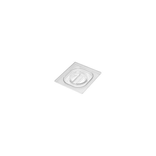 GASTRONORM LID- POLYCARB 1/6 CLEAR