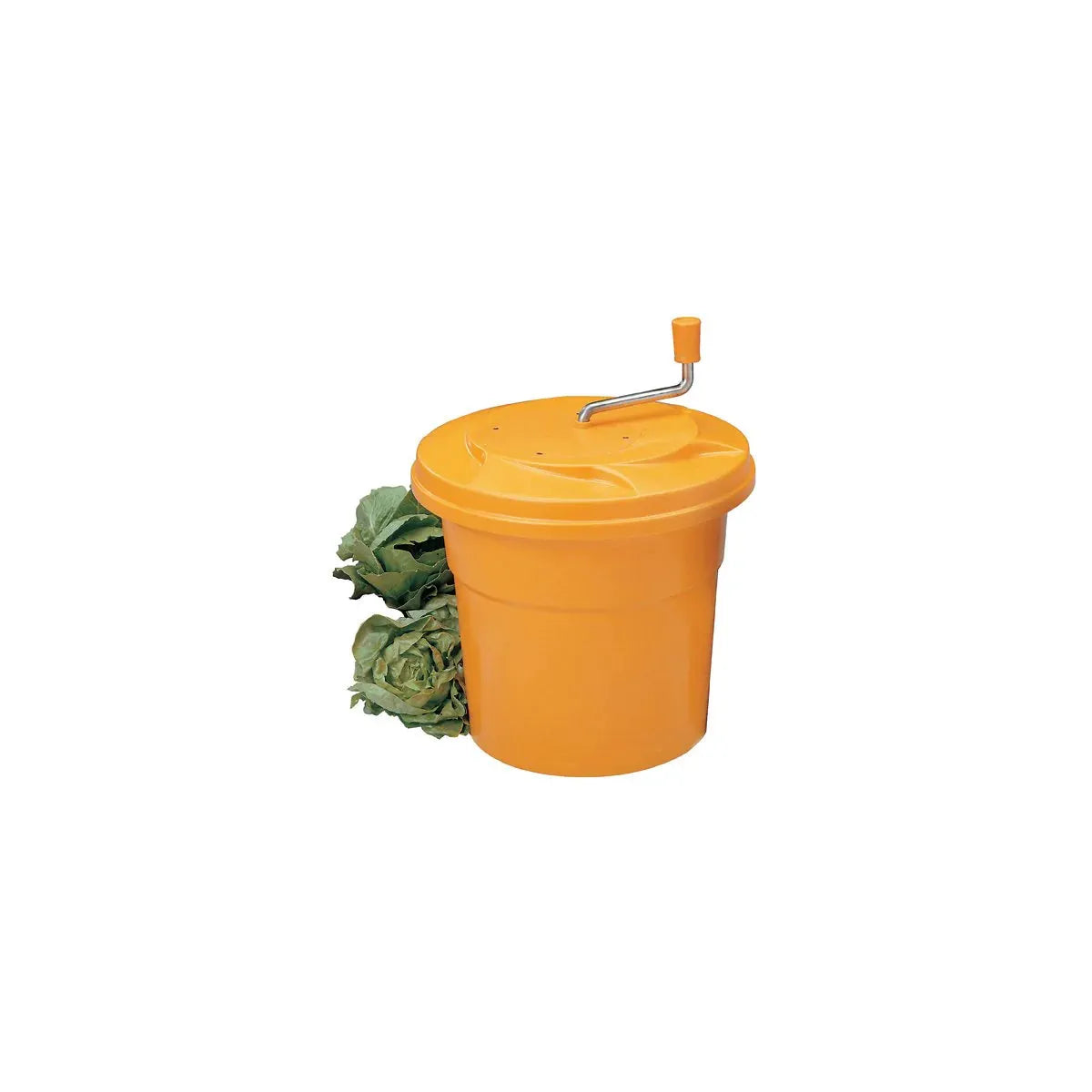 PADERNO MANUAL SALAD SPINNER PP 430x520mm 25lt ORANGE