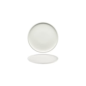 SCHONWALD SHIRO ROUND COUPE FLAT PLATE 170x20mm WHITE Pack of 12