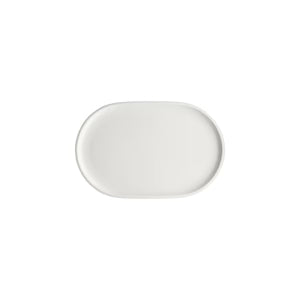 SCHONWALD SHIRO OVAL PLATTER COUPE 230x160x20mm WHITE Pack of 6