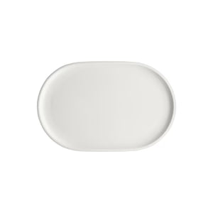 Schonwald Shiro Oval Coupe Platter 194 x 300mm White