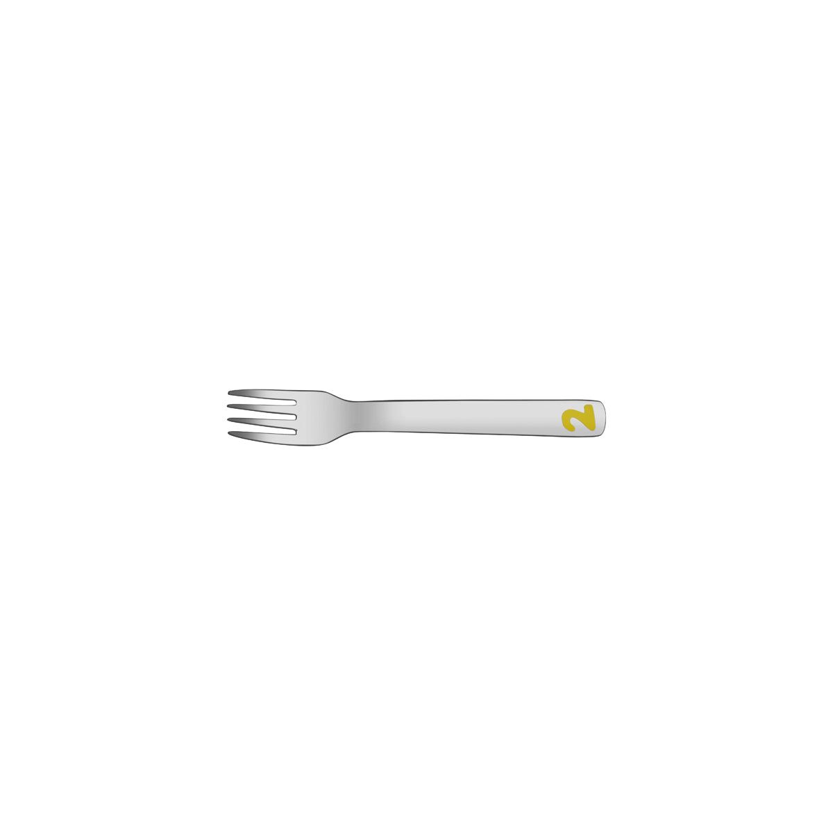 TABLEKRAFT KIDS CUTLERY SET 3pc 123 DESIGN 18/10