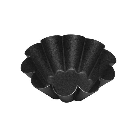 BRIOCHE MOULD-10 RIBS 90x32mm NON-STICK