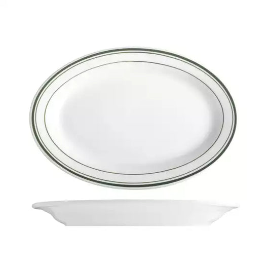 Green Bay Oval Plate - 264mm