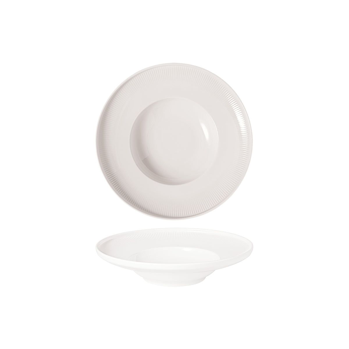 V&B AFINA DEEP PLATE w/RIM 250x55mm 300ml
