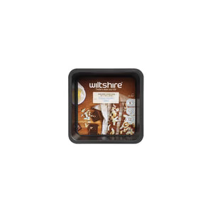 WILTSHIRE CAKE PAN-SQUARE EASYBAKE 200x2000x50mm NON-STICK Pack of 2