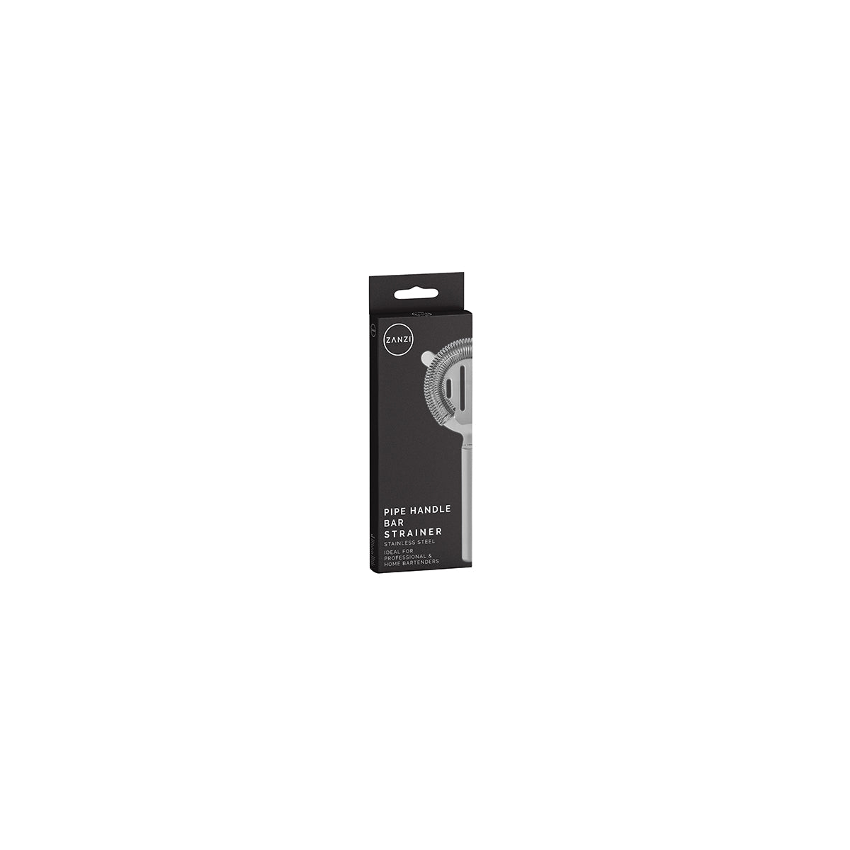 Zanzi Bar Strainer With Pipe Handle Stainless Steel — official