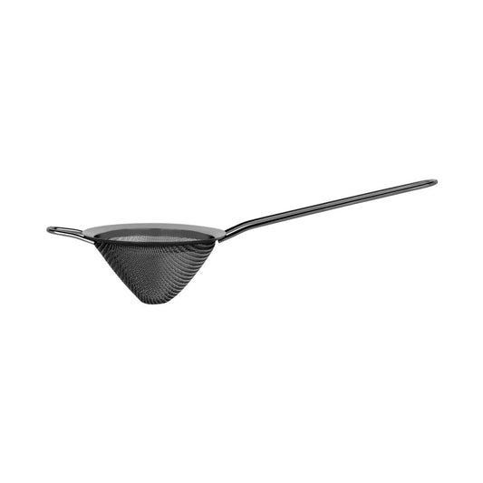 ZANZI SNUB NOSE MESH STRAINER GUN METAL 234x85x40mm