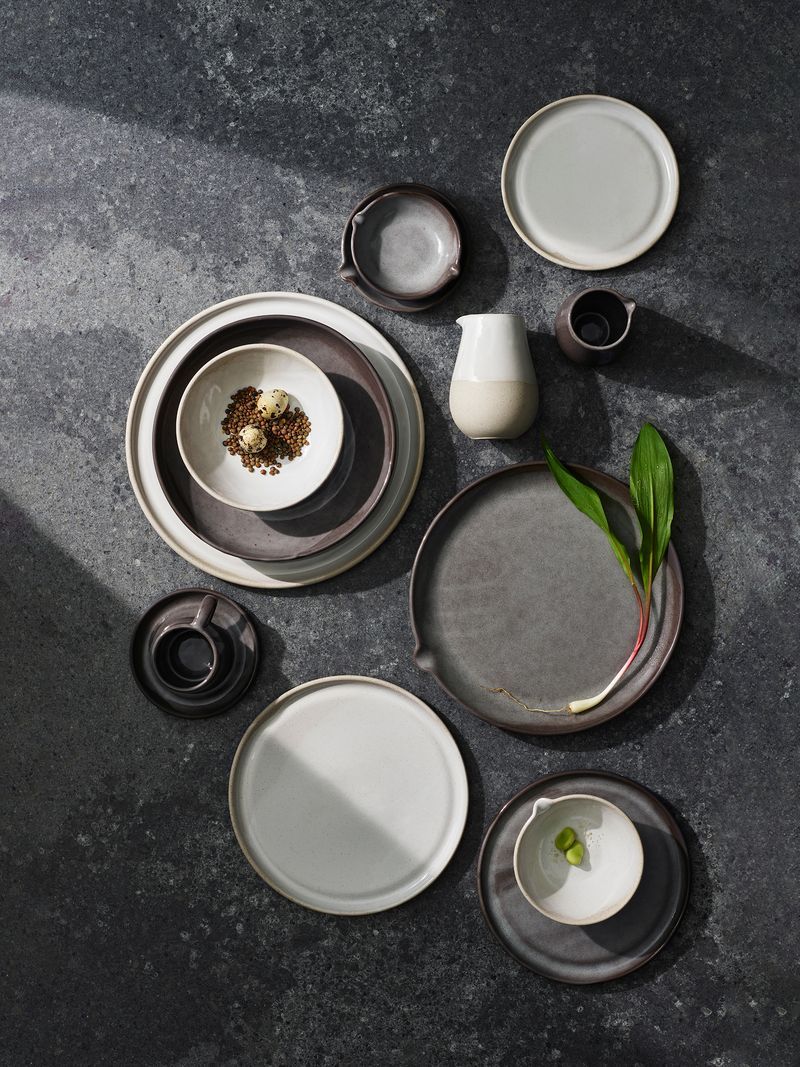 Gembrook White Round Flat Coupe Plate 200mm Pack of 6