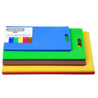 Cutting Board 450*300*12mm Yellow W/hdl