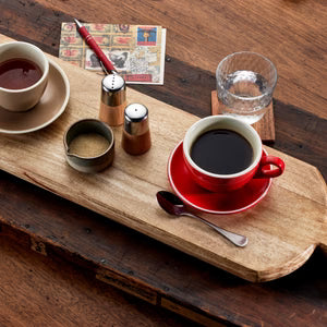 Brew Chilli/White Espresso Cup 90ml Pack of 6