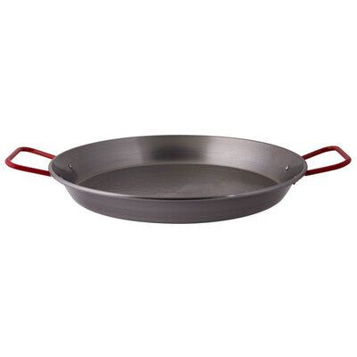 Pujadas Paella Pan-Black Steel, 900Mm