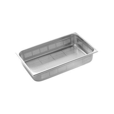 Pujadas Gastronorm Pan-18/10, 1/1 Size 150Mm, Perforated