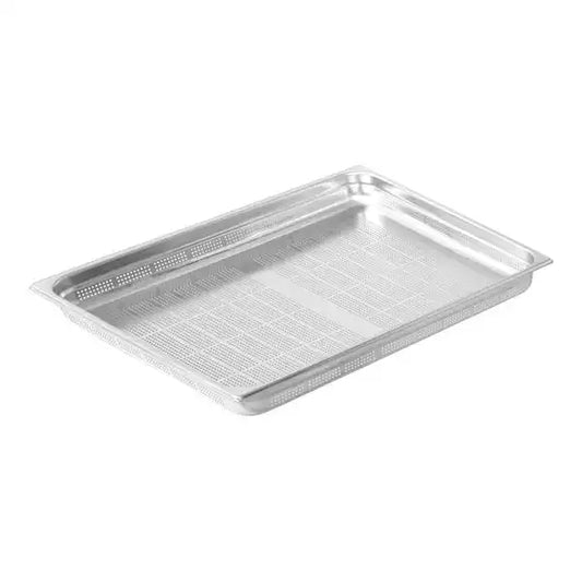 Pujadas Gastronorm Pan-18/10, 2/1 Size 65Mm, Perforated