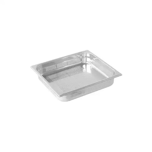 Pujadas Gastronorm Pan-18/10, 2/3 Size 150Mm, Perforated